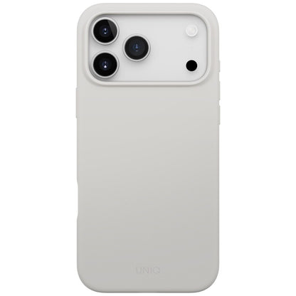 MagSafe Hülle für Apple iPhone 17 Pro, UNIQ, Lino MagClick, Grau
