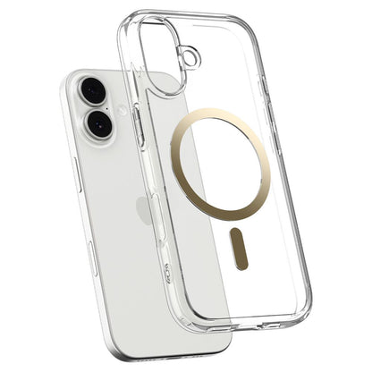 MagSafe Hülle für Apple iPhone 17, Spigen, Ultra Hybrid, Transparent Gold