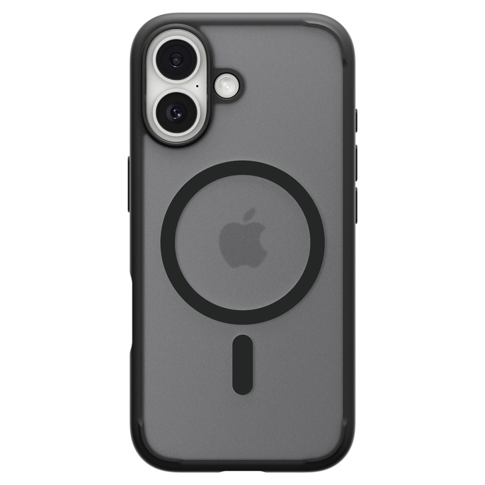 MagSafe Hülle für Apple iPhone 17, Spigen, Ultra Hybrid, Satinschwarz