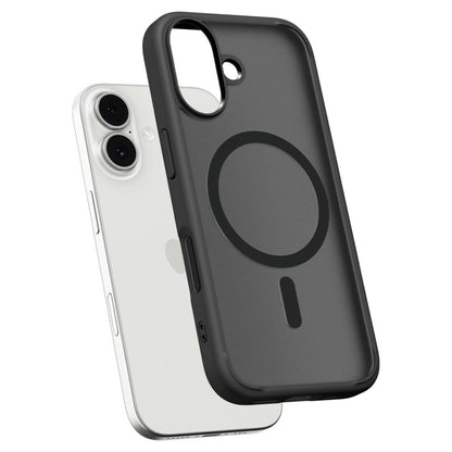 MagSafe Hülle für Apple iPhone 17, Spigen, Ultra Hybrid, Satinschwarz