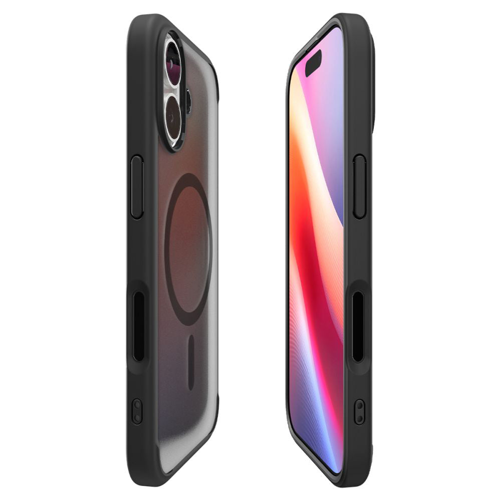 MagSafe Hülle für Apple iPhone 17, Spigen, Ultra Hybrid, Satinschwarz
