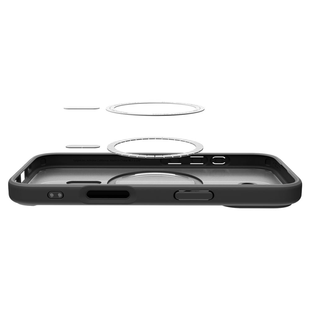 MagSafe Hülle für Apple iPhone 17, Spigen, Ultra Hybrid, Satinschwarz