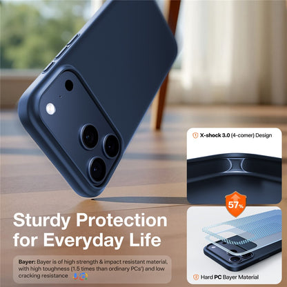 MagSafe Hülle für Apple iPhone 17, Torras, SlimFit, Schwarz
