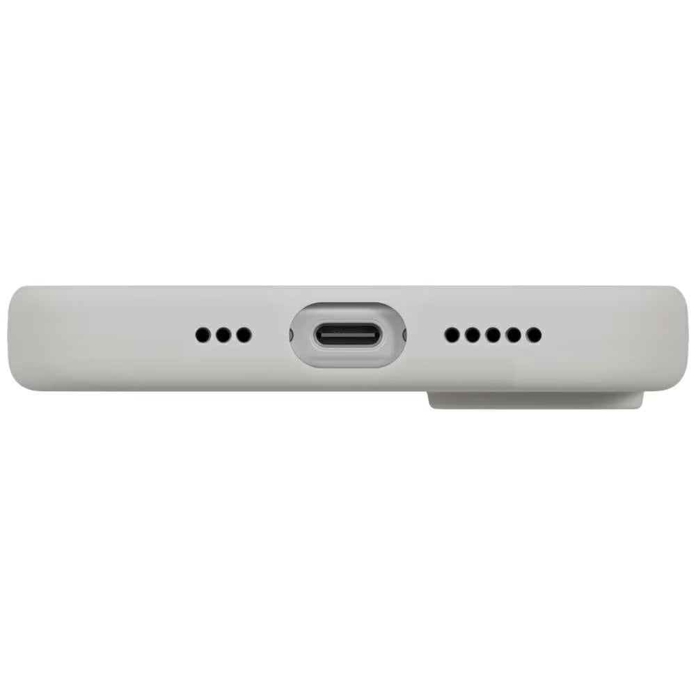 MagSafe Hülle für Apple iPhone 17, UNIQ, Lino MagClick, Grau