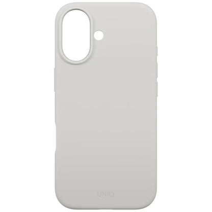 MagSafe Hülle für Apple iPhone 17, UNIQ, Lino MagClick, Grau