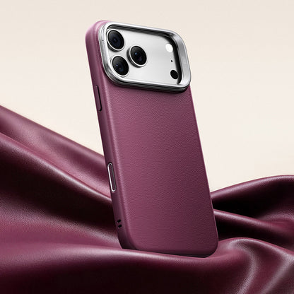 MagSafe-Hülle für Apple iPhone 18 Pro / 17 Pro, ESR, Atelier mit Ständer, Dunkelrotes Satin