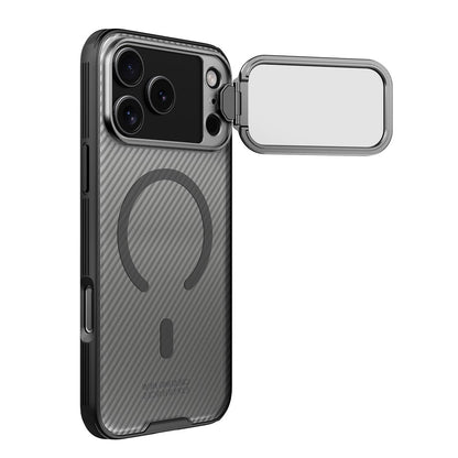 MagSafe-Hülle für Apple iPhone 18 Pro / 17 Pro, Nillkin, CamShield Prop, Schwarz Transparent