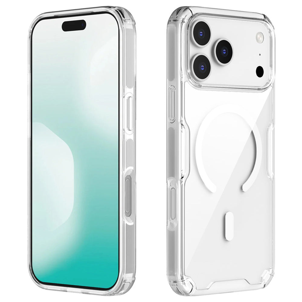MagSafe Case for Apple iPhone 18 Pro / 17 Pro, Nillkin, Nature Pro, White