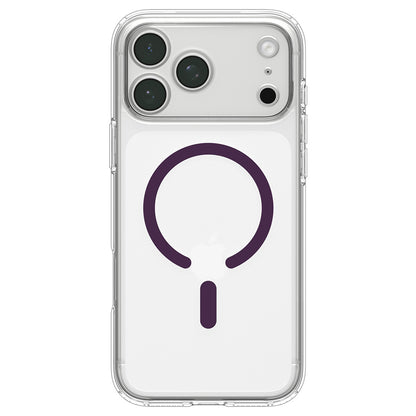 MagSafe Case for Apple iPhone 18 Pro / 17 Pro, Spigen, Ultra Hybrid, Transparent Burgundy ACS12335