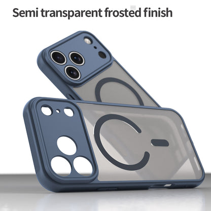 MagSafe-Hülle für Apple iPhone 18 Pro / 17 Pro, Techsuit, HaloFrost II, Marineblau