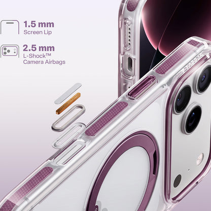 MagSafe Case for Apple iPhone 18 Pro / 17 Pro, Torras, Ostand O3 Light, Purple