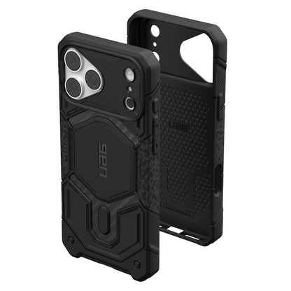 MagSafe-Hülle für Apple iPhone 18 Pro / 17 Pro, Urban Armor Gear, Monarch Pro Carbon, Schwarz