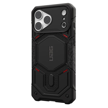 MagSafe-Hülle für Apple iPhone 18 Pro / 17 Pro, Urban Armor Gear, Monarch Pro Kevlar, Schwarz