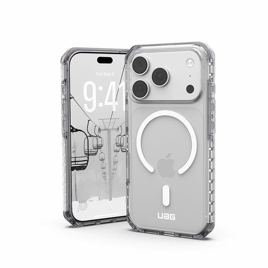 MagSafe-Hülle für Apple iPhone 18 Pro / 17 Pro, Urban Armor Gear, Plyo LT, Silber