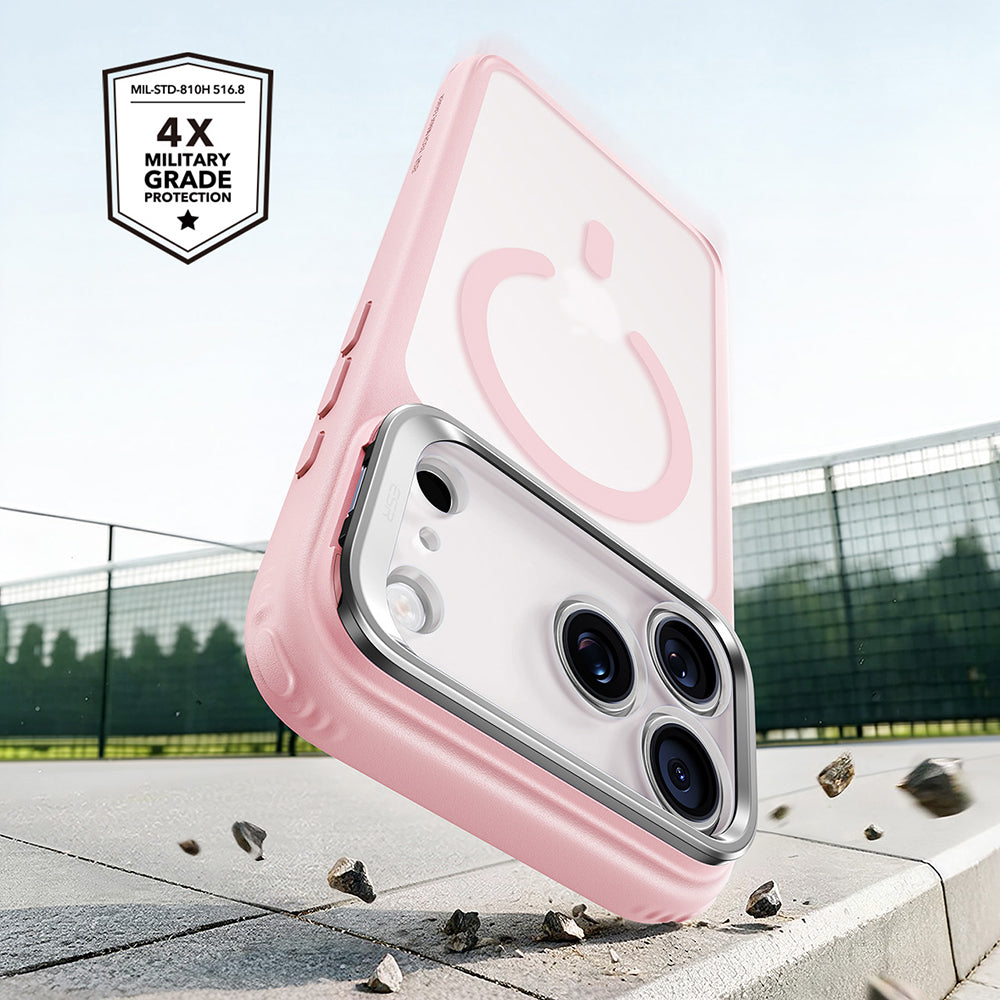 MagSafe-Hülle für Apple iPhone 18 Pro Max / 17 Pro Max, ESR, Classic Hybrid Kickstand, Satin Rosa