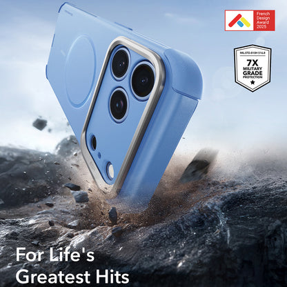 MagSafe Case for Apple iPhone 18 Pro Max / 17 Pro Max, ESR, Cyber Armor Kickstand, Blue