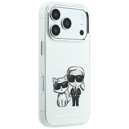 MagSafe-Hülle für Apple iPhone 18 Pro Max / 17 Pro Max, Karl Lagerfeld, KC Bodies Sketch, Beige