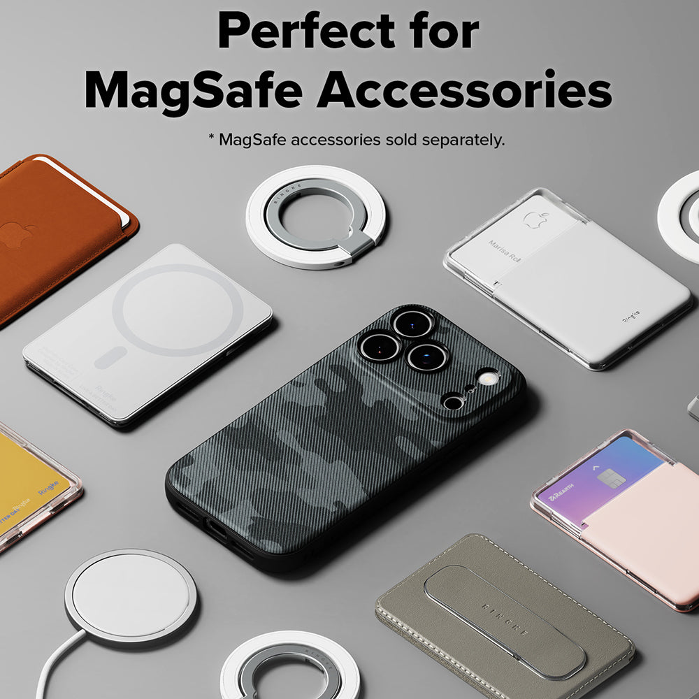 MagSafe-Hülle für Apple iPhone 18 Pro Max / 17 Pro Max, Ringke, Onyx, Tarnung