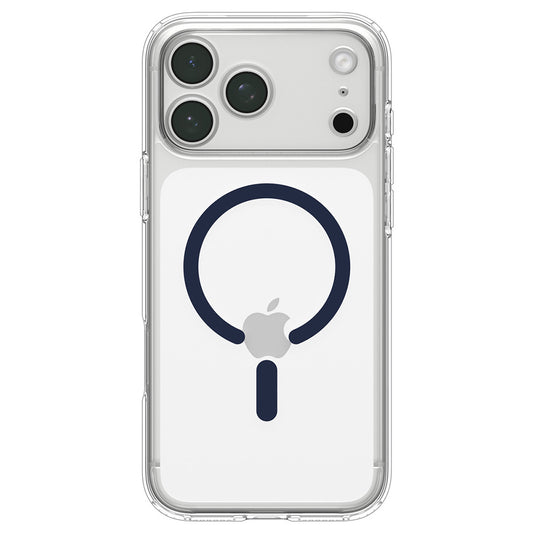 MagSafe-Hülle für Apple iPhone 18 Pro Max / 17 Pro Max, Spigen, Ultra Hybrid, Transparent Marineblau ACS12121