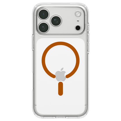 MagSafe-Hülle für Apple iPhone 18 Pro Max / 17 Pro Max, Spigen, Ultra Hybrid, Transparent Orange ACS12122