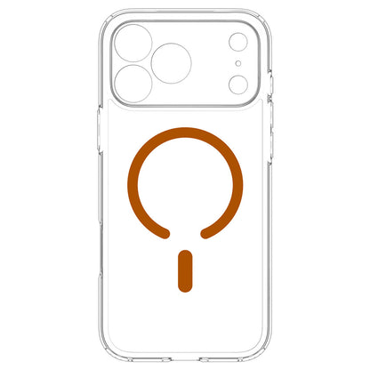 MagSafe-Hülle für Apple iPhone 18 Pro Max / 17 Pro Max, Spigen, Ultra Hybrid, Transparent Orange ACS12122