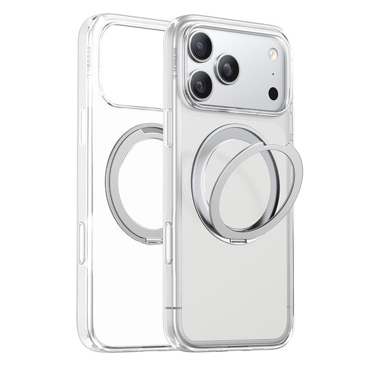 MagSafe-Hülle für Apple iPhone 18 Pro Max / 17 Pro Max, Torras, Ostand O1 Guardian, Transparent
