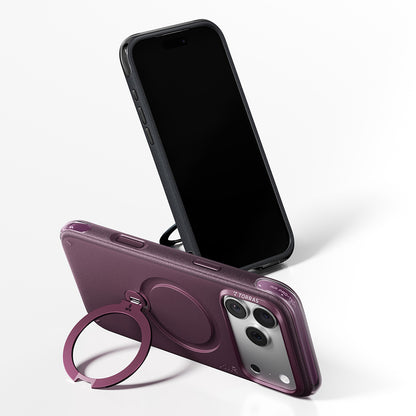MagSafe-Hülle für Apple iPhone 18 Pro Max / 17 Pro Max, Torras, Ostand Q3 Air Essential, Schwarz