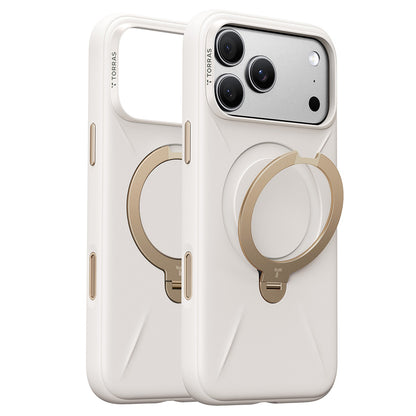 MagSafe-Hülle für Apple iPhone 18 Pro Max / 17 Pro Max, Torras, QPRO Silikon, Weiß