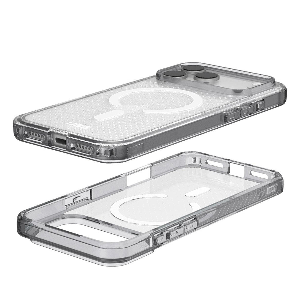 MagSafe-Hülle für Apple iPhone 18 Pro Max / 17 Pro Max, Urban Armor Gear, Dot, Silber