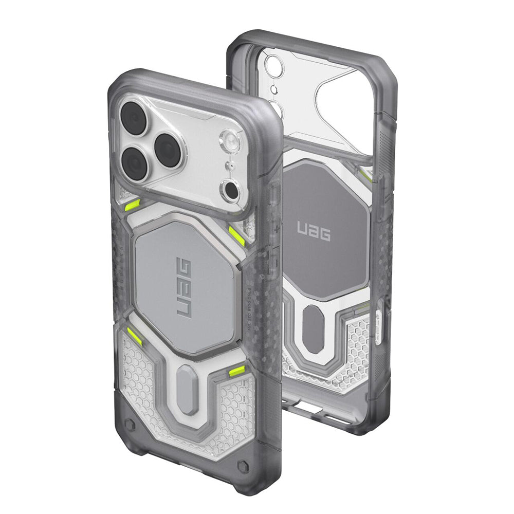 MagSafe-Hülle für Apple iPhone 18 Pro Max / 17 Pro Max, Urban Armor Gear, Monarch Pro, Silber