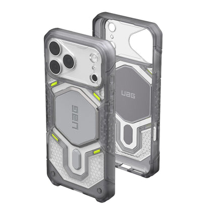 MagSafe-Hülle für Apple iPhone 18 Pro Max / 17 Pro Max, Urban Armor Gear, Monarch Pro, Silber