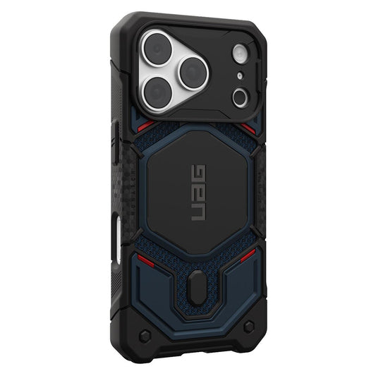 MagSafe-Hülle für Apple iPhone 18 Pro Max / 17 Pro Max, Urban Armor Gear, Monarch Pro Kevlar, Marineblau