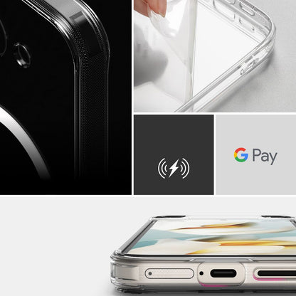 MagSafe Hülle für Google Pixel 9a, Ringke, Fusion, Transparent