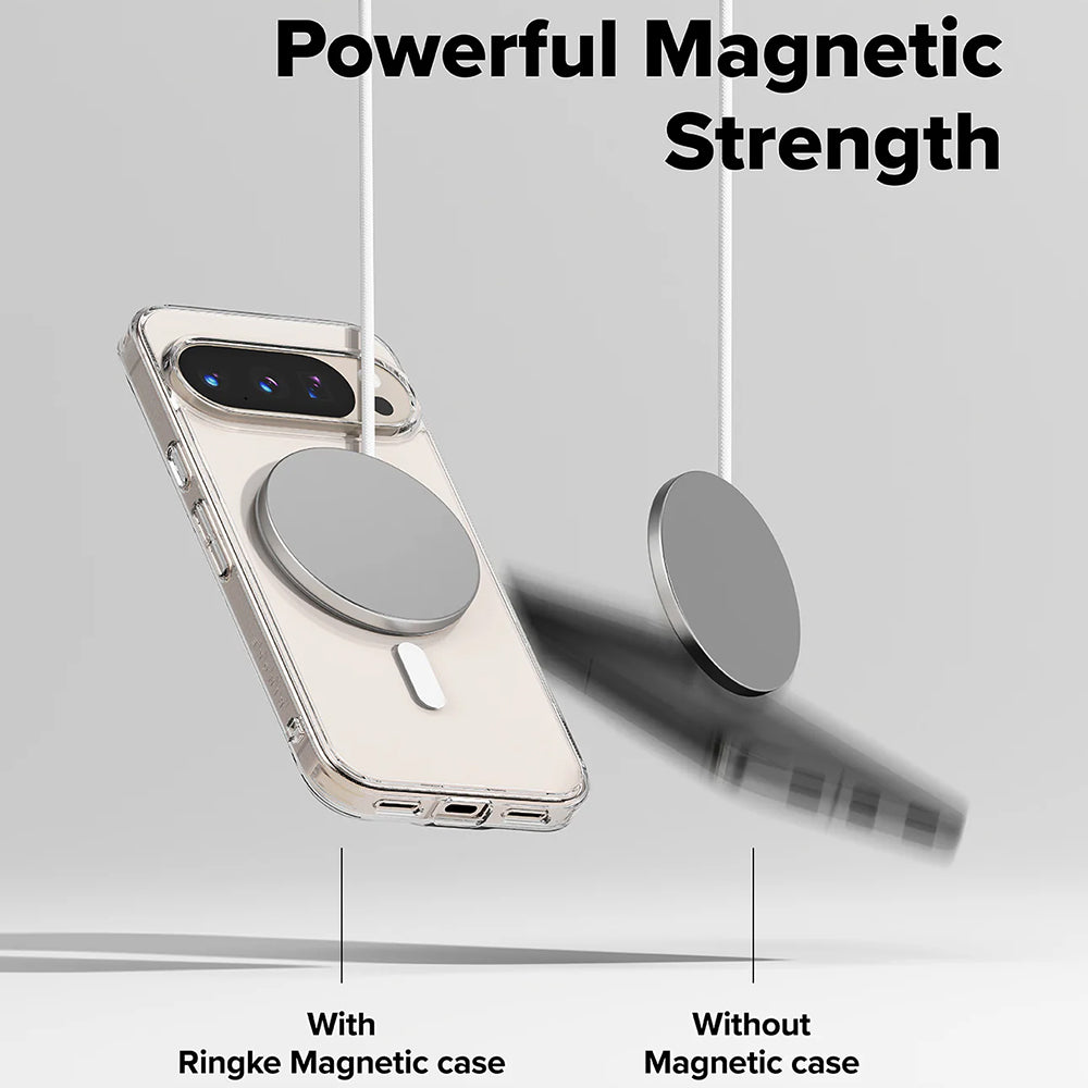 MagSafe-Hülle für Google Pixel 10 Pro / 10, Ringke, Fusion, Transparent