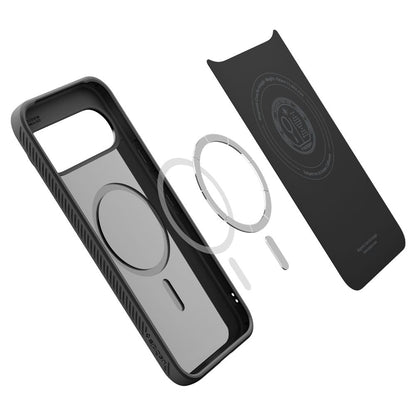 MagSafe-Hülle für Google Pixel 10 Pro / 10, Spigen, Liquid Air, Matt Schwarz ACS09695