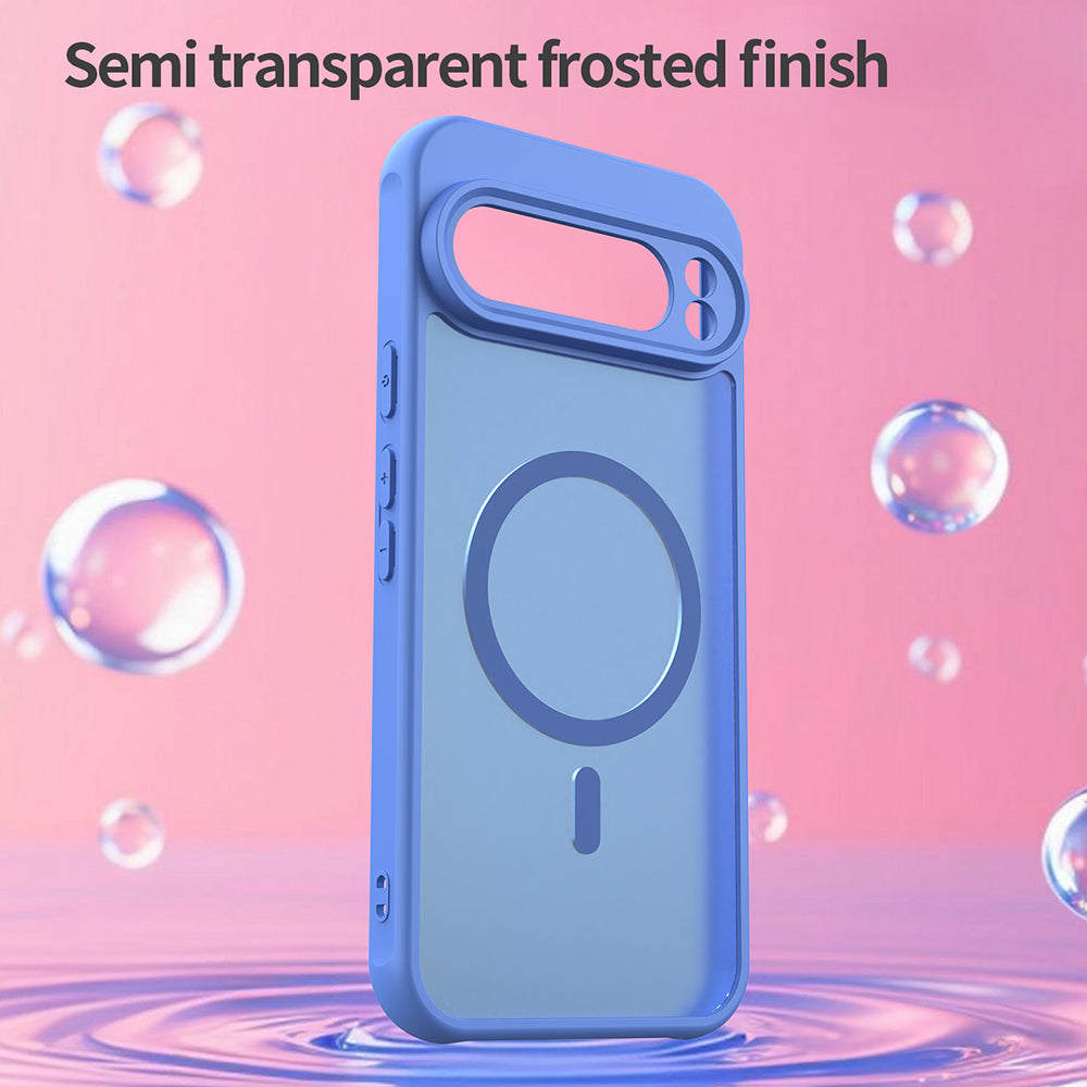 MagSafe Case for Google Pixel 10 Pro, Techsuit, HaloFrost II, Blue