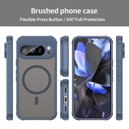 MagSafe-Hülle für Google Pixel 10 Pro, Techsuit, HaloFrost II, Marineblau