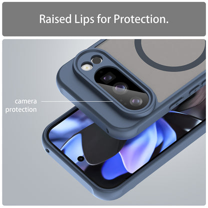 MagSafe-Hülle für Google Pixel 10 Pro, Techsuit, HaloFrost II, Marineblau
