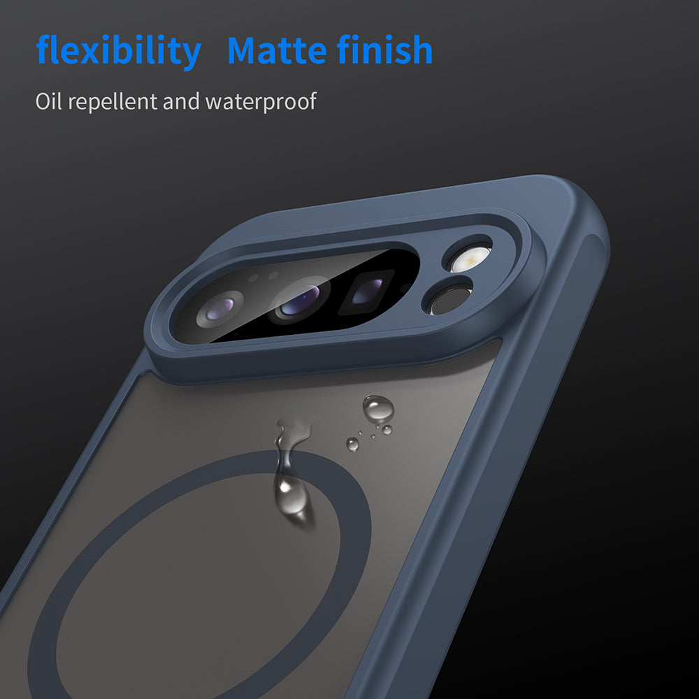 MagSafe-Hülle für Google Pixel 10 Pro, Techsuit, HaloFrost II, Marineblau