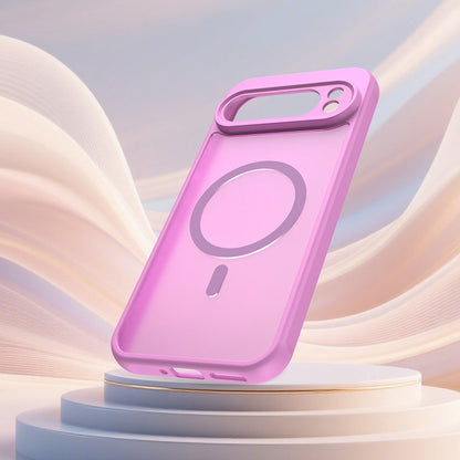 MagSafe Hülle für Google Pixel 10 Pro, Techsuit, HaloFrost II, Rosa