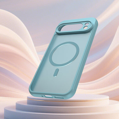 MagSafe Hülle für Google Pixel 10 Pro, Techsuit, HaloFrost II, Hellgrün