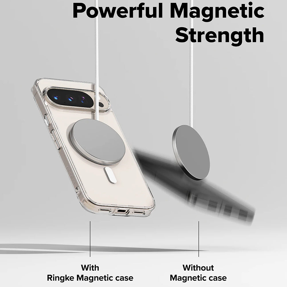 MagSafe-Hülle für Google Pixel 10 Pro XL, Ringke, Fusion, Transparent