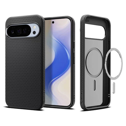 MagSafe Hülle für Google Pixel 10 Pro XL, Spigen, Liquid Air, Mattschwarz ACS09718