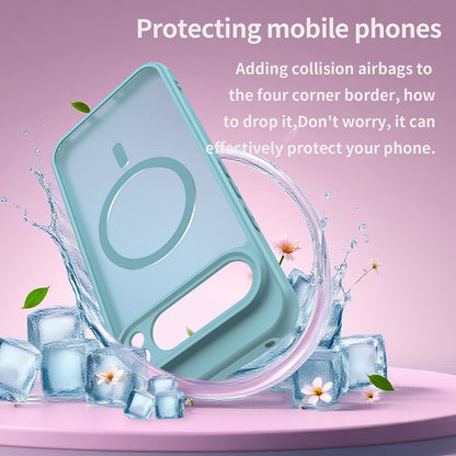 MagSafe Hülle für Google Pixel 10 Pro XL, Techsuit, HaloFrost II, Hellgrün