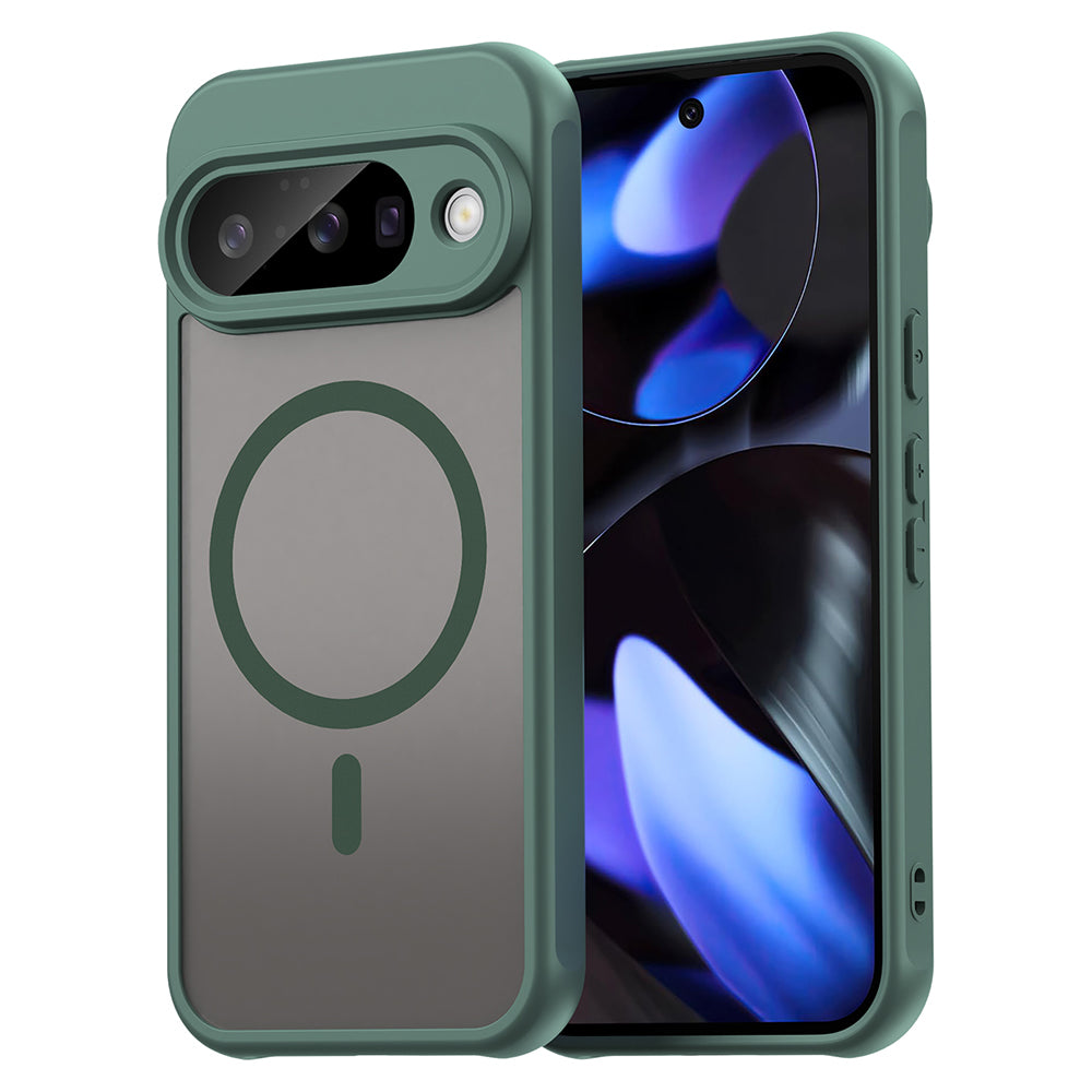 MagSafe-Hülle für Google Pixel 10, Techsuit, HaloFrost II, Grün