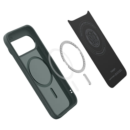 MagSafe-Hülle für Google Pixel 11 Pro, Spigen, Liquid Air, Grün ACS11858