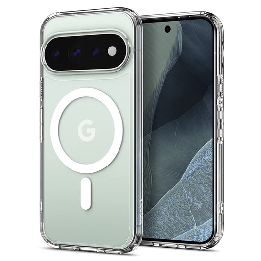 MagSafe-Hülle für Google Pixel 11 Pro, Spigen, Ultra Hybrid, Transparent Weiß ACS11431