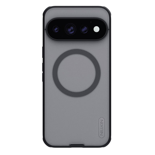 MagSafe-Hülle für Google Pixel 11 Pro XL, Nillkin, Super Shield Pro, Schwarz Transparent Satiniert
