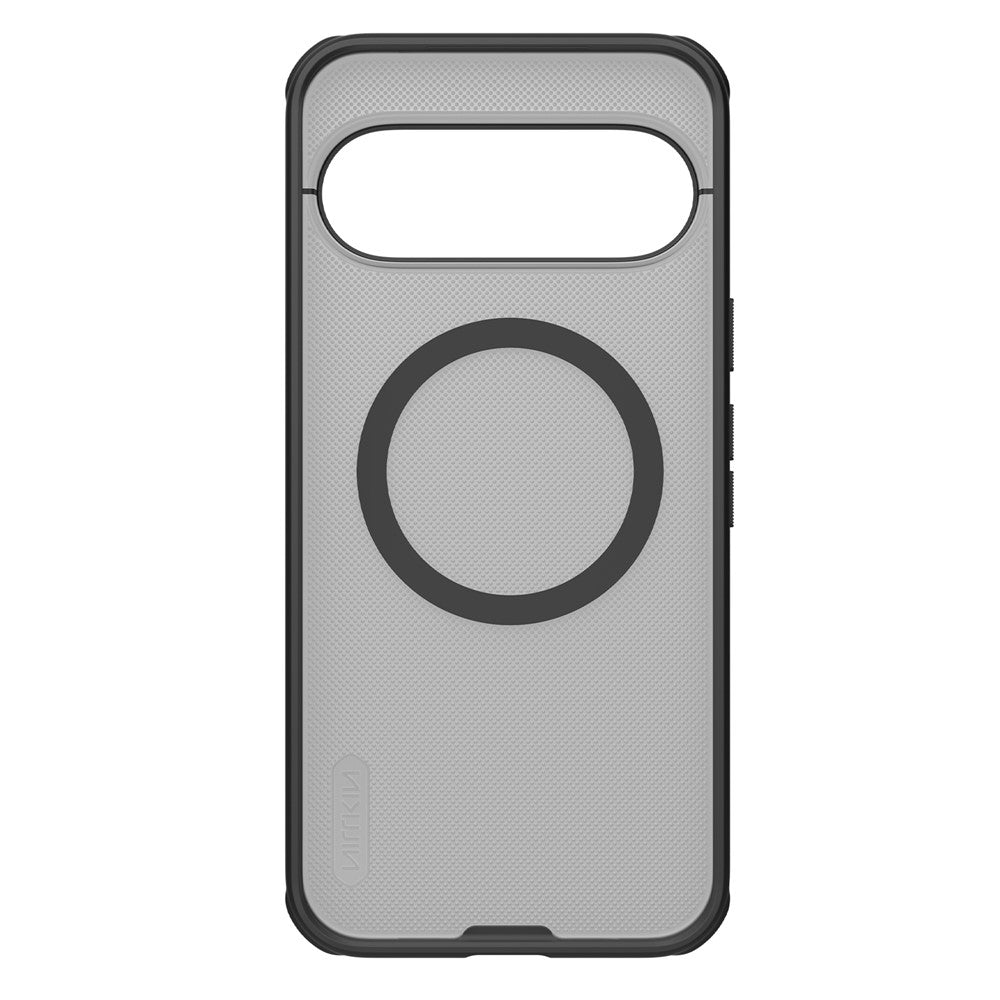 MagSafe-Hülle für Google Pixel 11 Pro XL, Nillkin, Super Shield Pro, Schwarz Transparent Satiniert