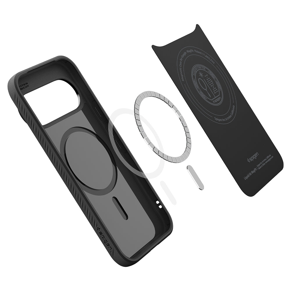 MagSafe-Hülle für Google Pixel 11 Pro XL, Spigen, Liquid Air, Matt Schwarz ACS11449